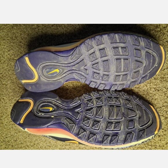 Nike Air Max Athletic Shoes C19929-500 Size US 7Y - Picture 4 of 5